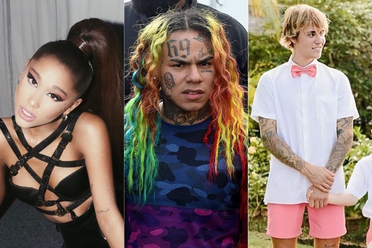 The Ariana Grande Justin Bieber Tekashi 6ix9ine Beef