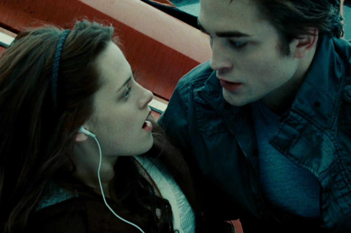 Bella and Edward in Twilight