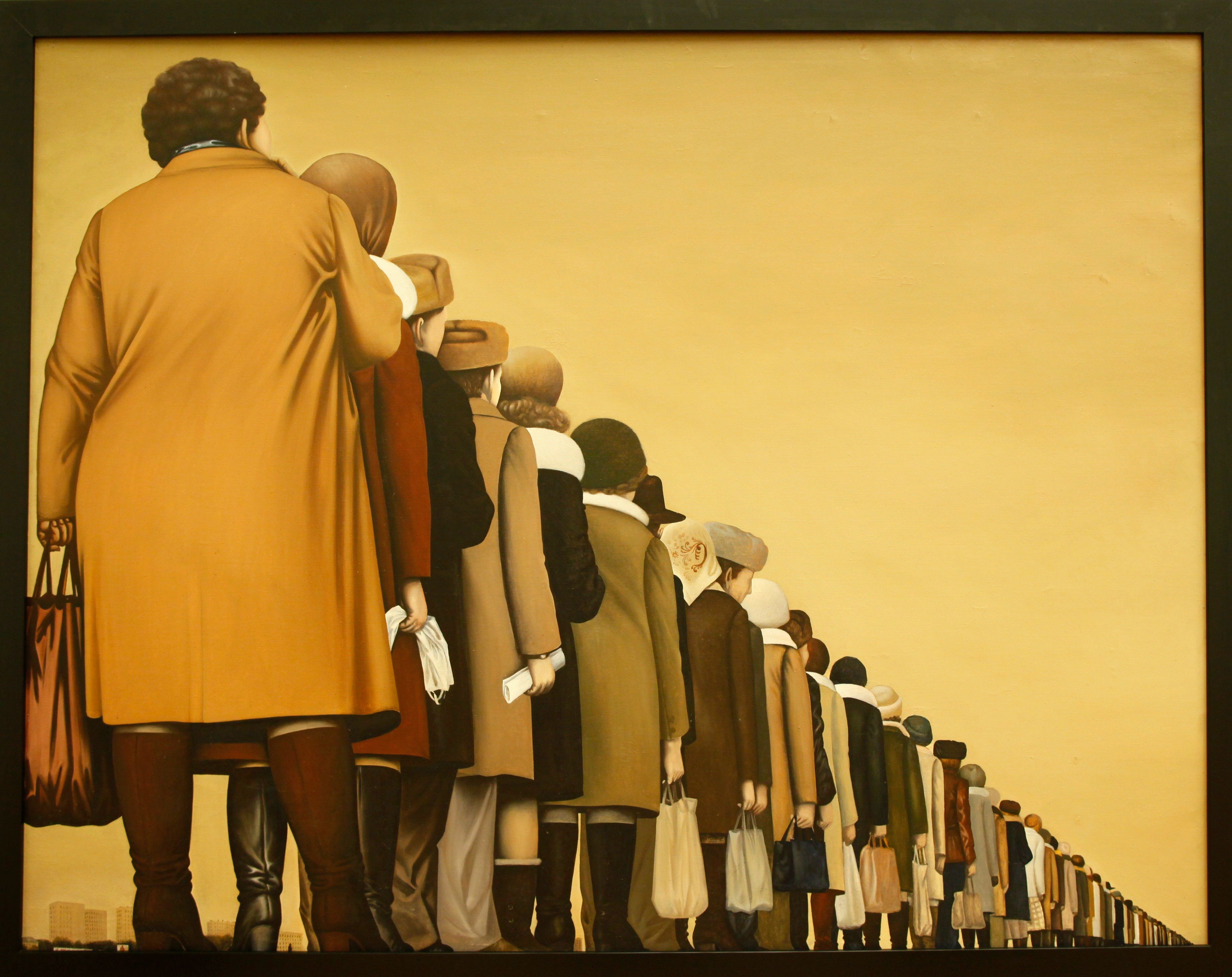 Noi messi in coda come in Urss e neanche sappiamo per comprare cosa