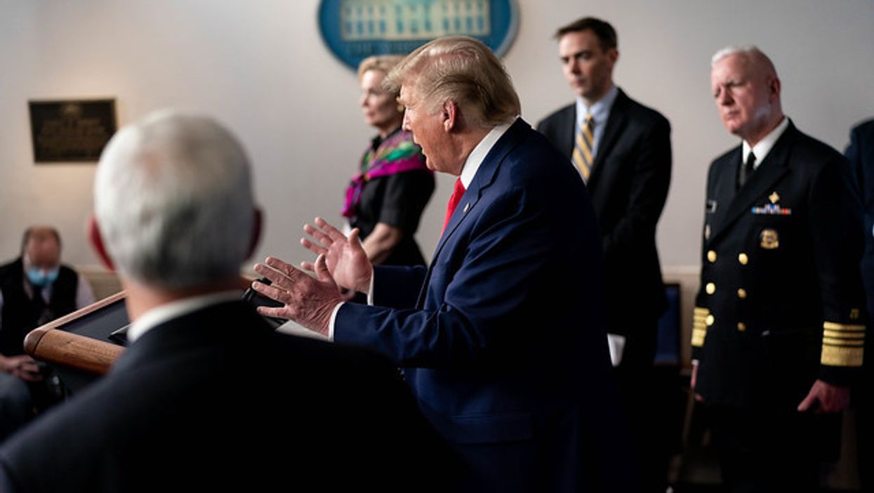 Contagion Rages On, But Trump Is Disbanding Virus Task Force