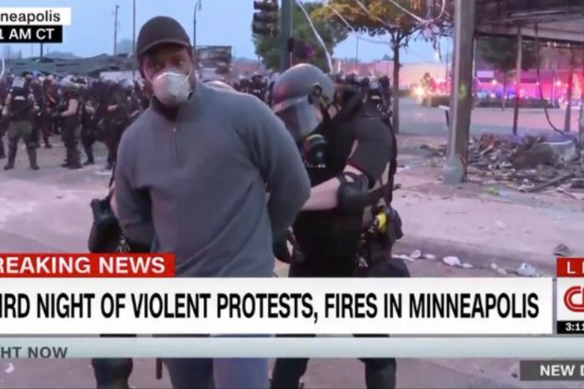 Hero Minnesota Cops Arrest Black CNN Reporter For Reporting Blackly