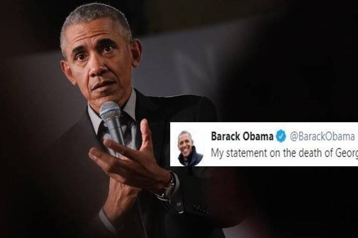 Barack Obama issues a powerful statement on the death of George Floyd