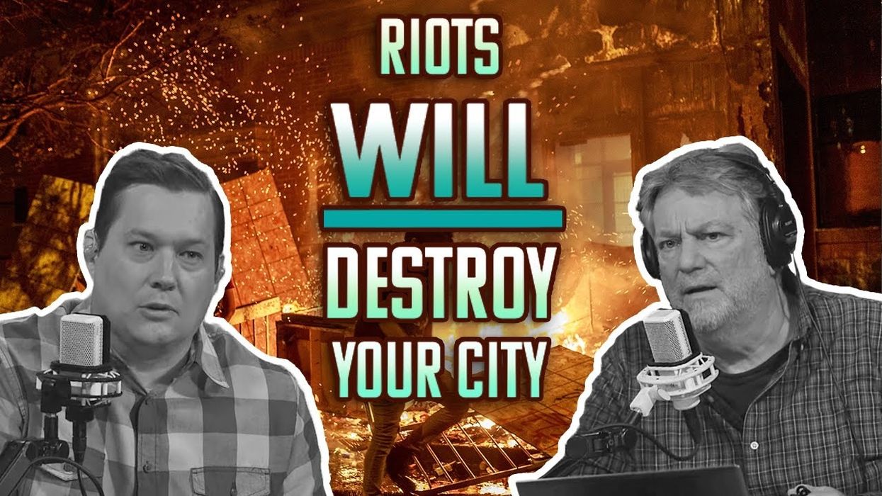 WHY JUSTIFY THE RIOTS? Looting & arson just DESTROY cities & won't bring justice to George Floyd