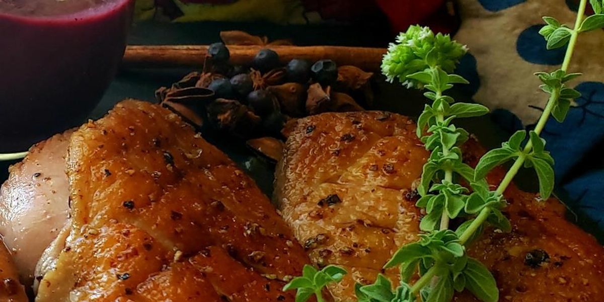 pan fried duck breast - My Recipe Magic