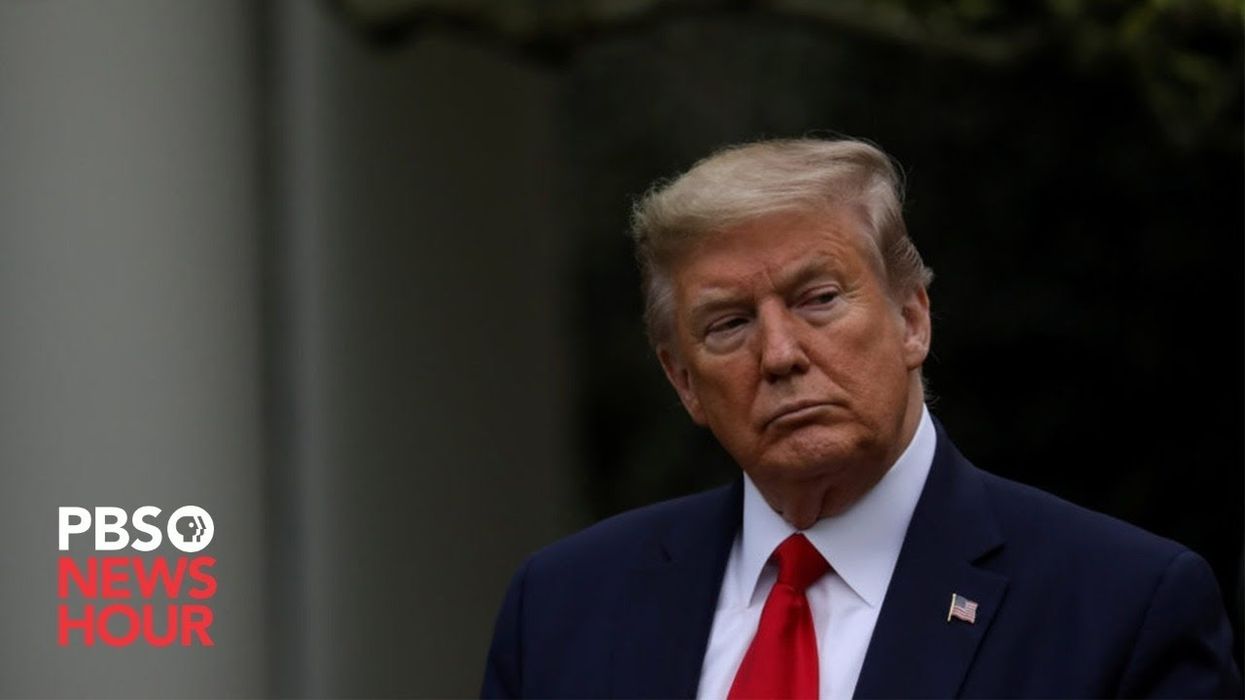 At Weird Press Conference, Trump Omits Virus And Violence, Attacks China