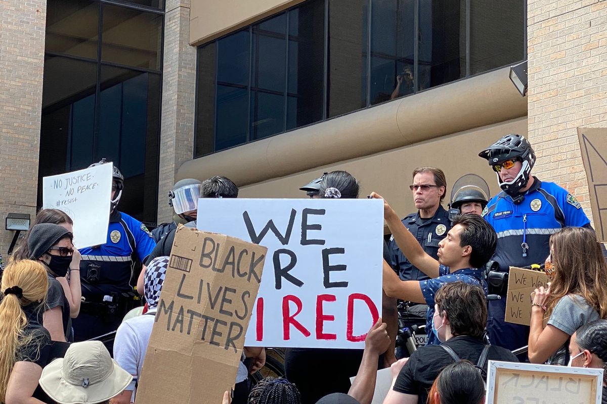 mike ramos apd protest