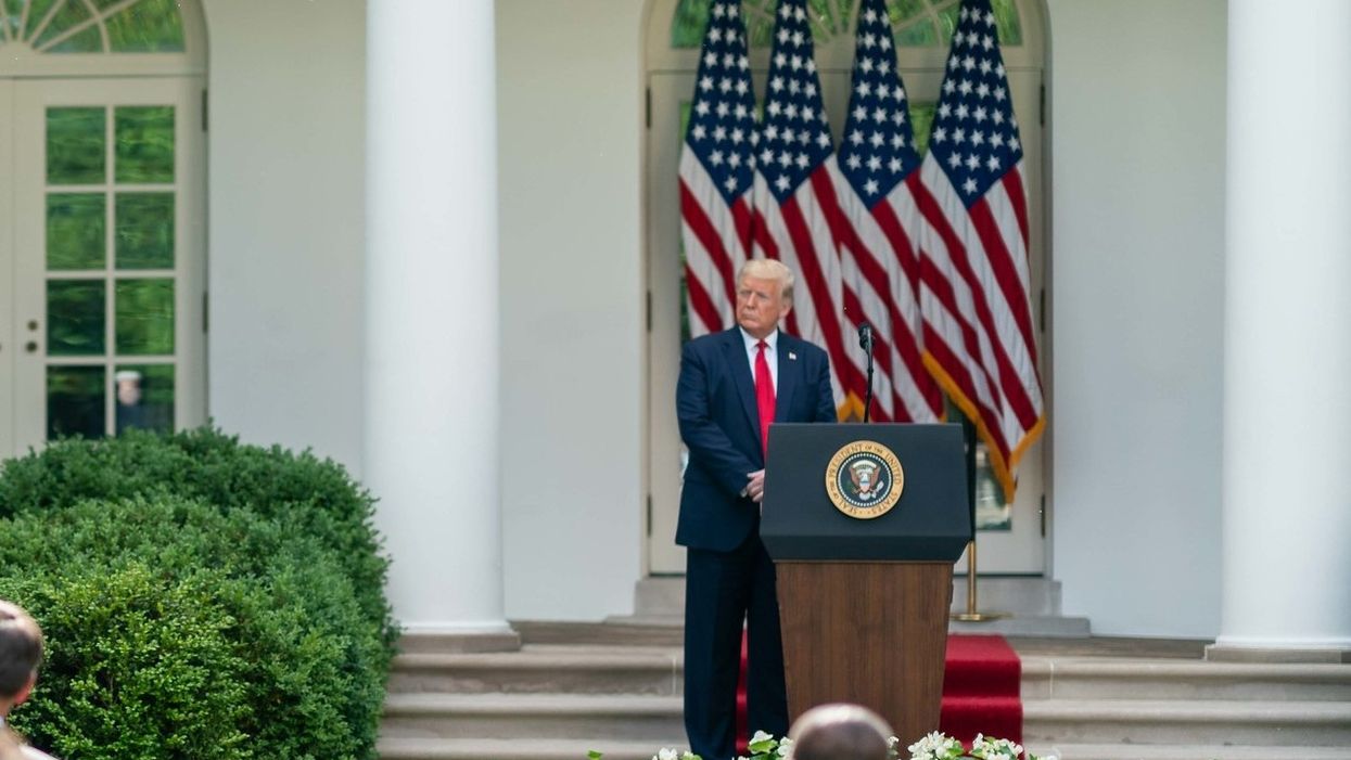 Trump hides, cowardice