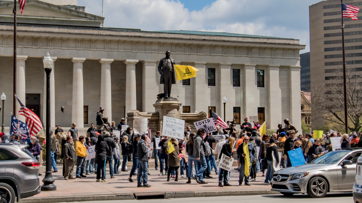 stay at home protests, fox news