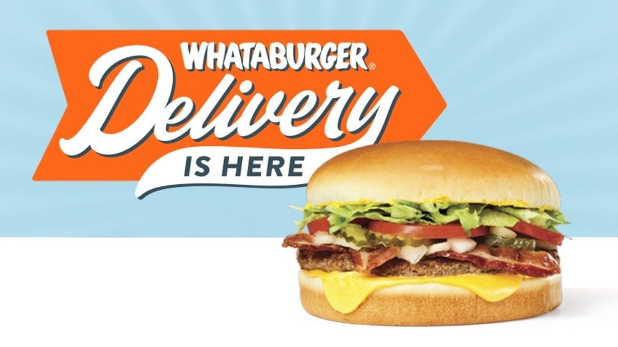 Whataburger is now offering delivery so we might never need to leave the house again