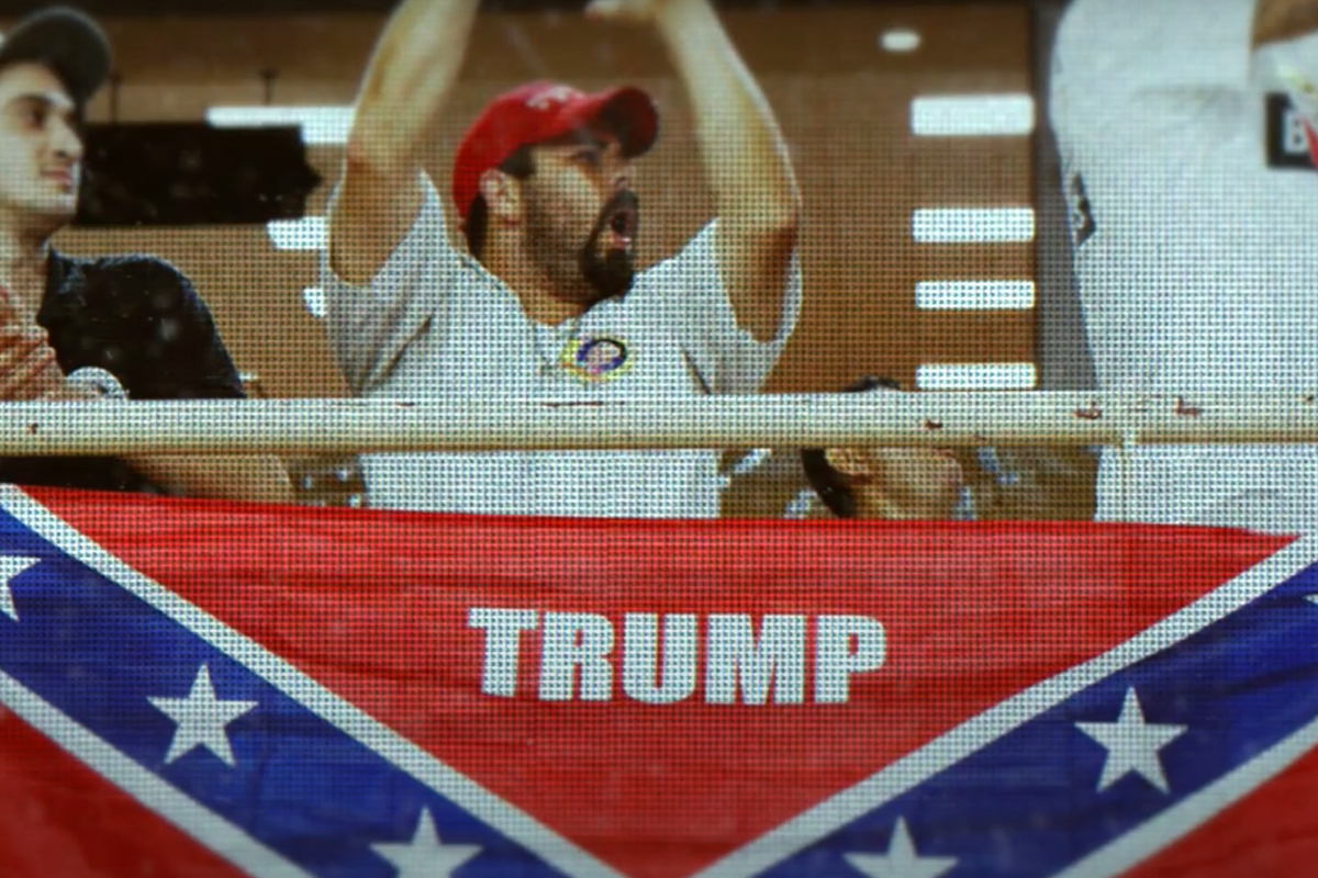 The Lincoln Project Sets Fire To Confederate Flag In New Anti-Trump Ad