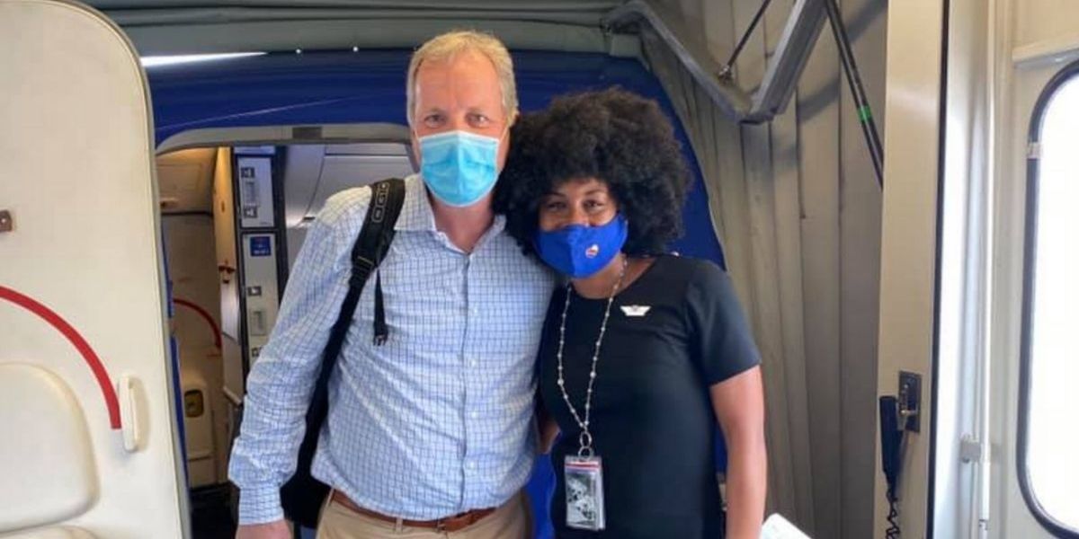 Black Flight Attendant Has Emotional Conversation About Race With