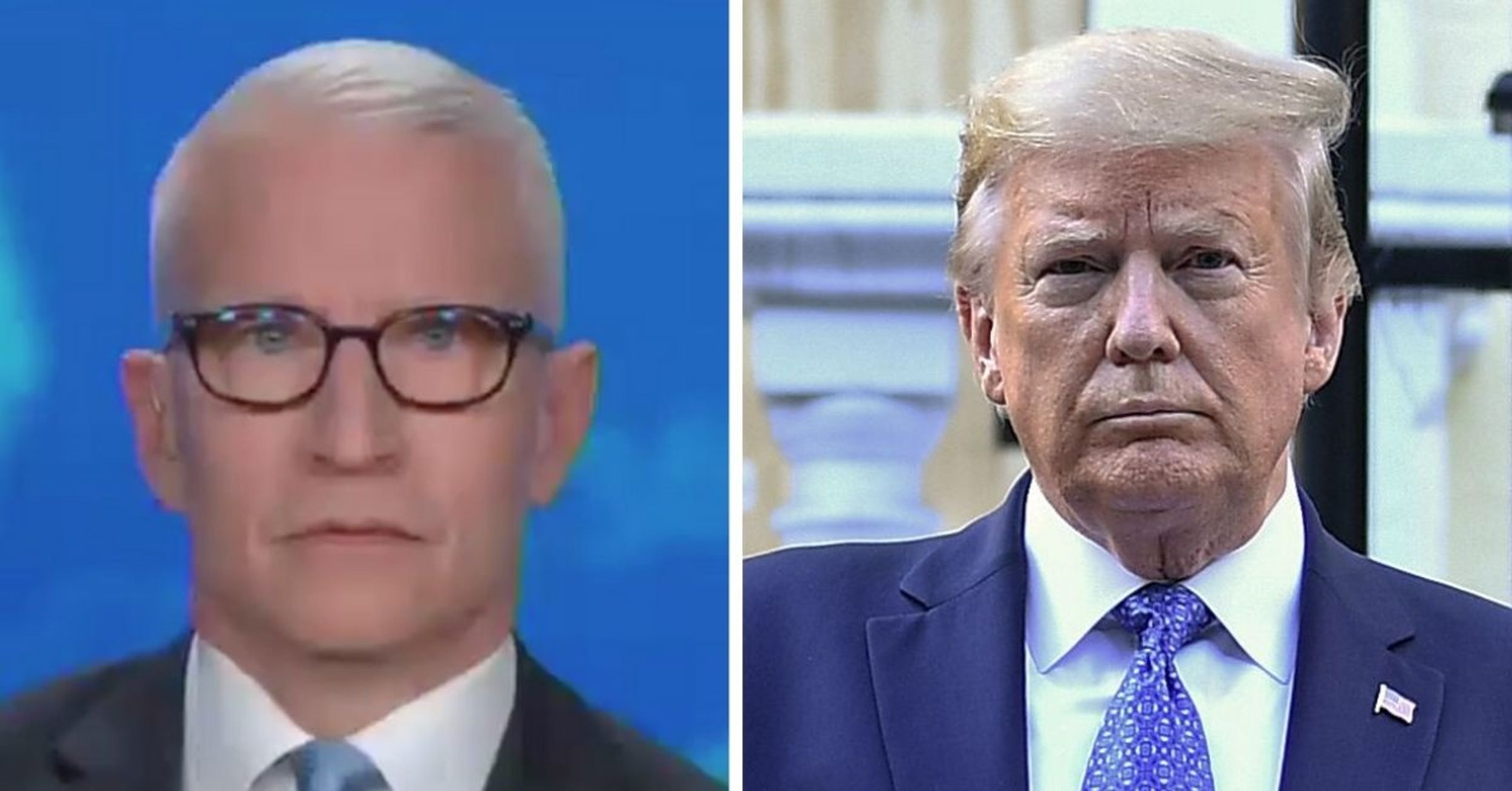 When Anderson Cooper Heard the Real Reason Trump Held That Photo-Op at St. John's Church, His Reaction Was So Pure