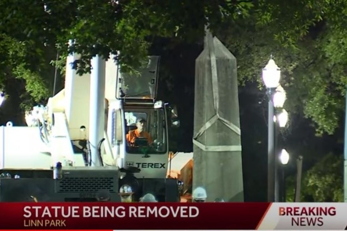 Goodbye, Monuments To Confederate Treason, Goodbye!