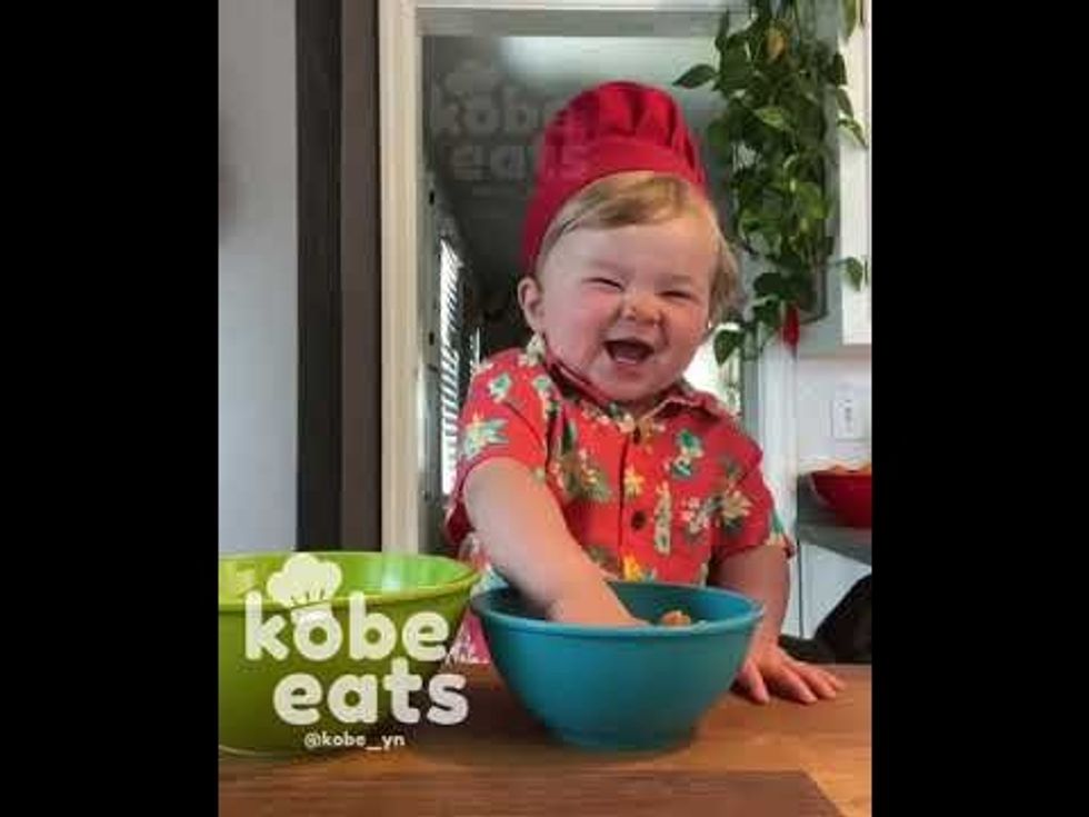 Meet One-Year-Old Chef Kobe, Winning the Internet Like a Boss 