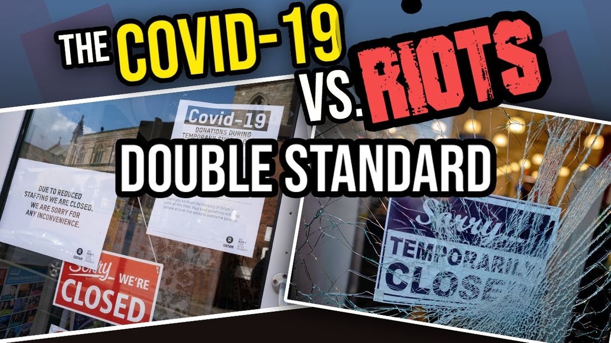 WHAT HAPPENED TO COVID-19?! Democrat lockdowns destroyed small business... but looting is excused?