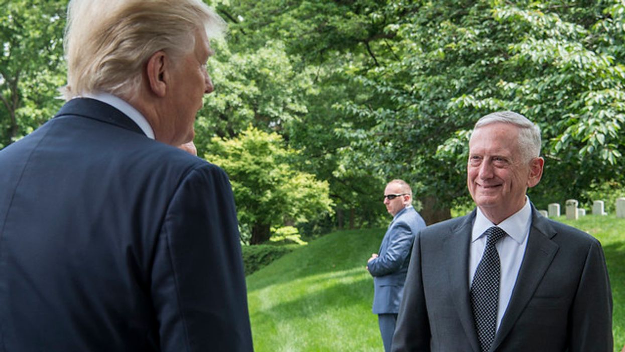 James Mattis, Donald Trump