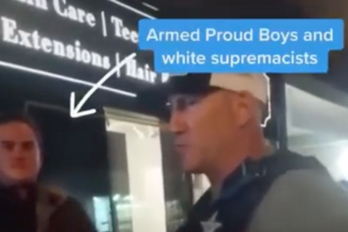 Cop Saves His Favorite Special Proud Boys From Getting Teargassed Like Commoners