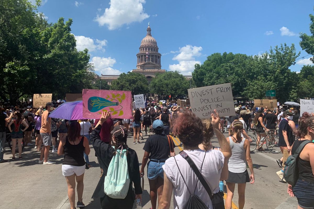 huston tillotson protest