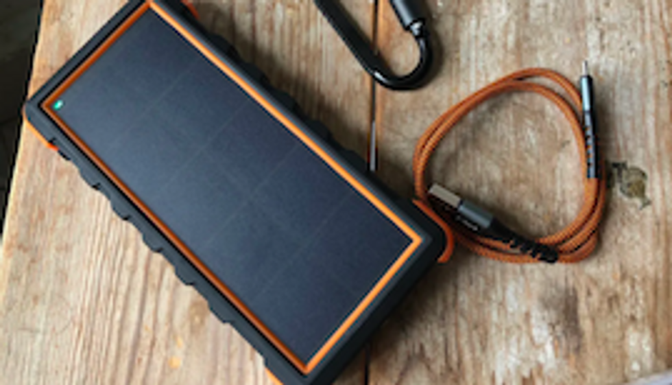 A solar-powered battery from ToughTested