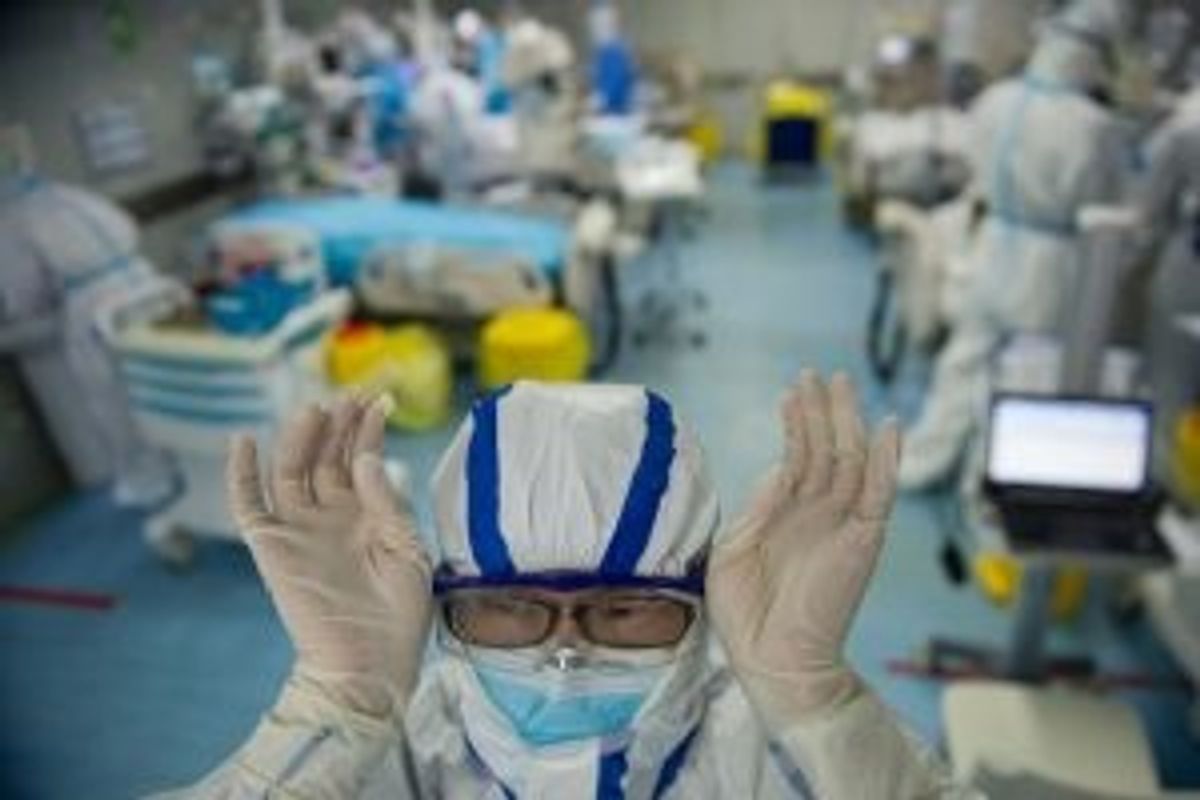 "Combating coronavirus starts with keeping health workers well"