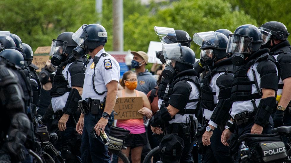 The Columbus Police DON'T Stand With Protesters — Even When They March And Kneel With Them​
