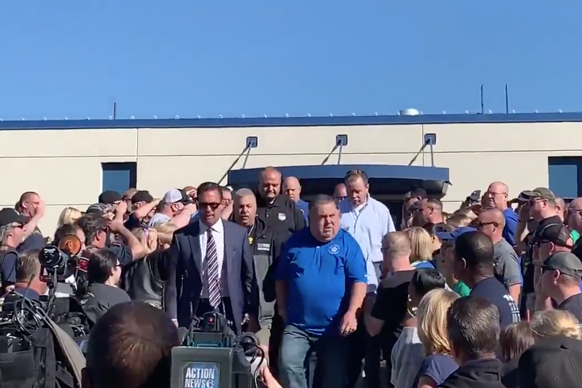 Philly's Worst Cheer For Inspector Joseph Bologna, Who Brutally Assaulted Protesters