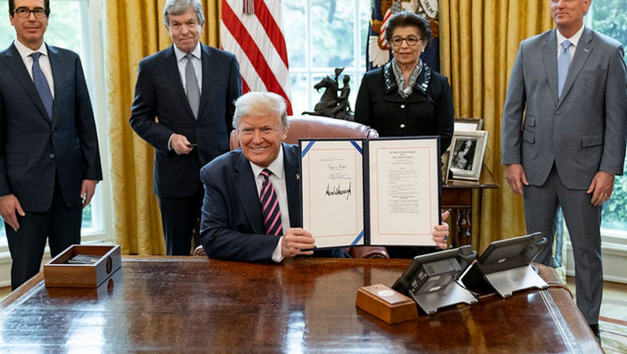 CARES act, CARES check