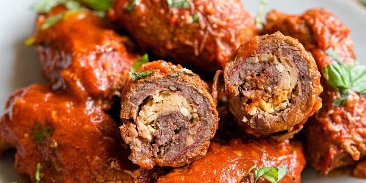 Italian Beef Braciole (Braciole al Sugo Pugliesi) - My Recipe Magic