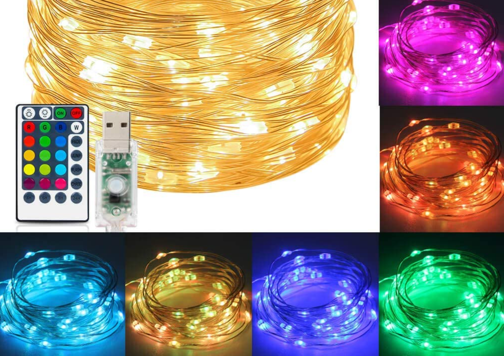 LED lighting with remote control