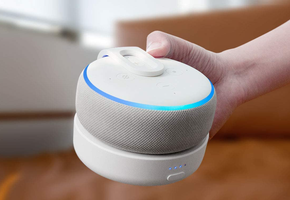 Amazon Echo Dot battery case