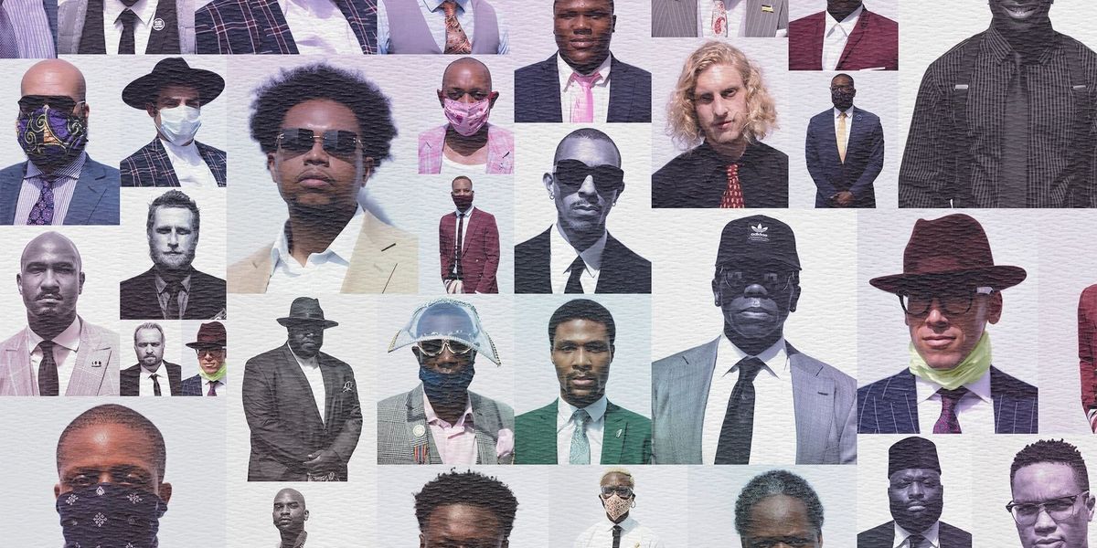 Portraits of Black Men Who Marched for George Floyd in Harlem