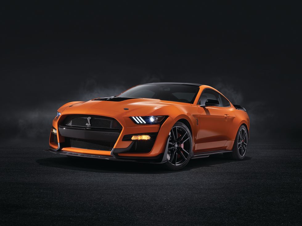 Ford Brings Back Cyber Orange Paint Job For 2021 Mustang Mach E Gt Automotivemap