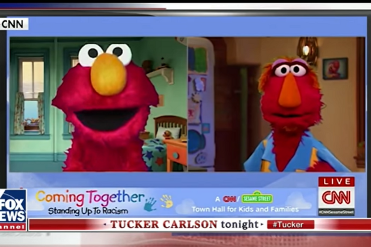 Tucker Carlson Brutally Attacked By Muppet
