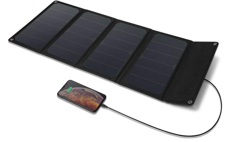 RAVPower solar USB charger