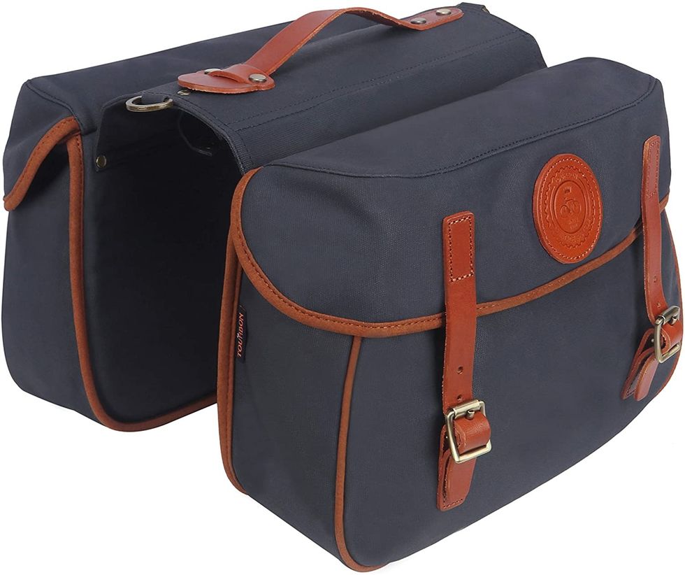 Tourbon Waterproof Canvas Double Panniers