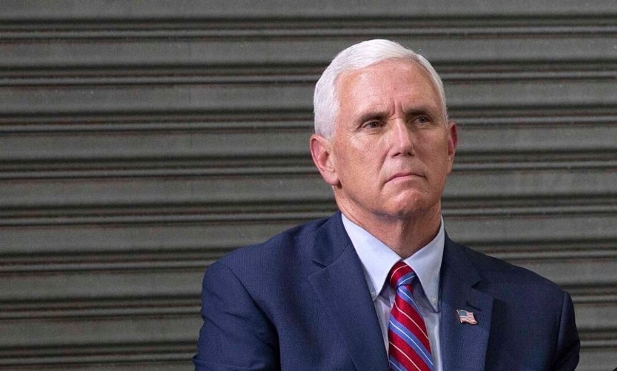 After Backlash Mike Pence Deletes Tweet of Himself Visiting Campaign Staff Without Masks or Social Distancing