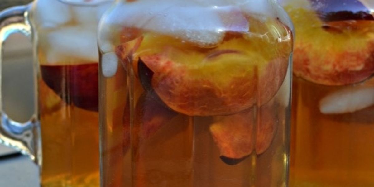 Fresh Peach Tea My Recipe Magic 5627