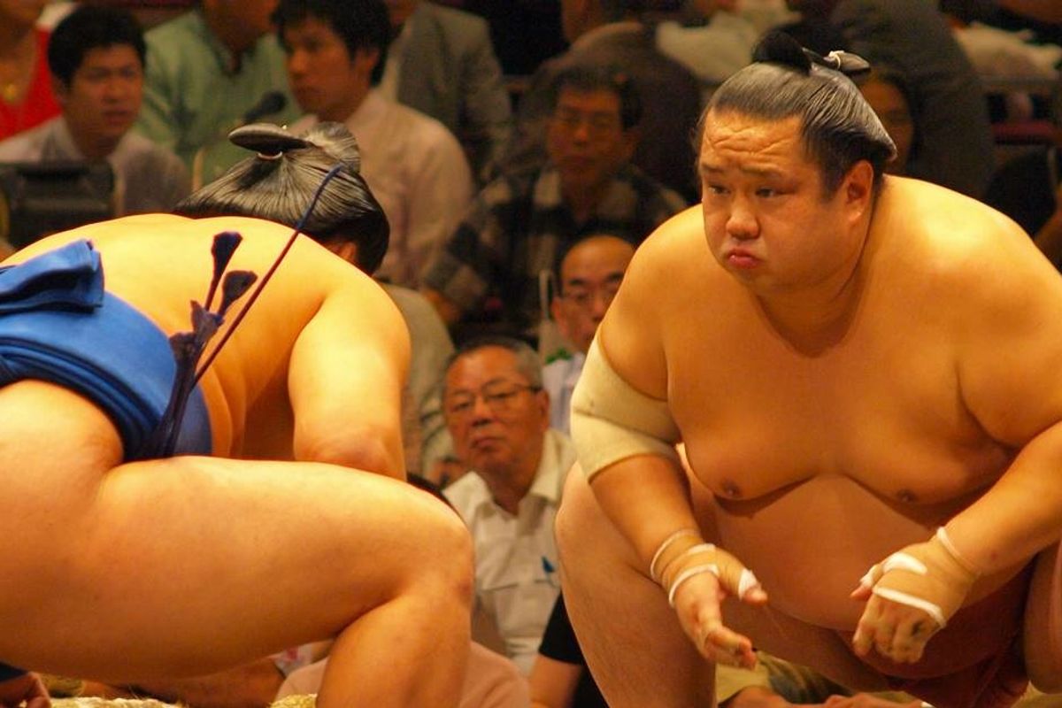 Woman who attempted suicide in Japan had her life saved by 20 heroic sumo wrestlers