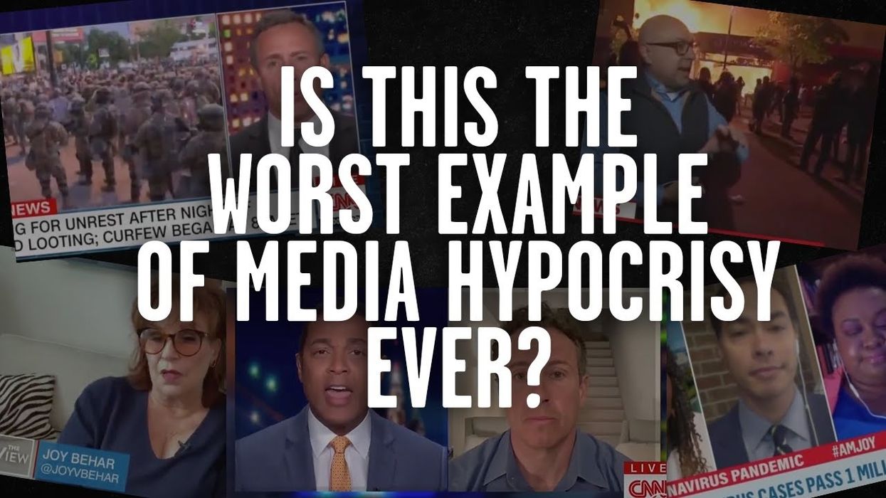 MEDIA HYPOCRISY at its WORST: Covering the coronavirus lockdown protests vs. race riots