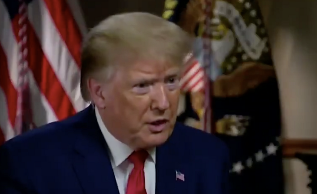 Trump Calls the Concept of Chokeholds 'So Innocent and So Perfect' in Bizarre Fox News Interview