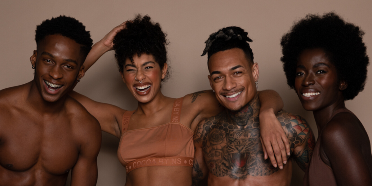 This Black-Owned Lingerie Line Is Launching Melanated Shapewear & Nude Underwear For Men