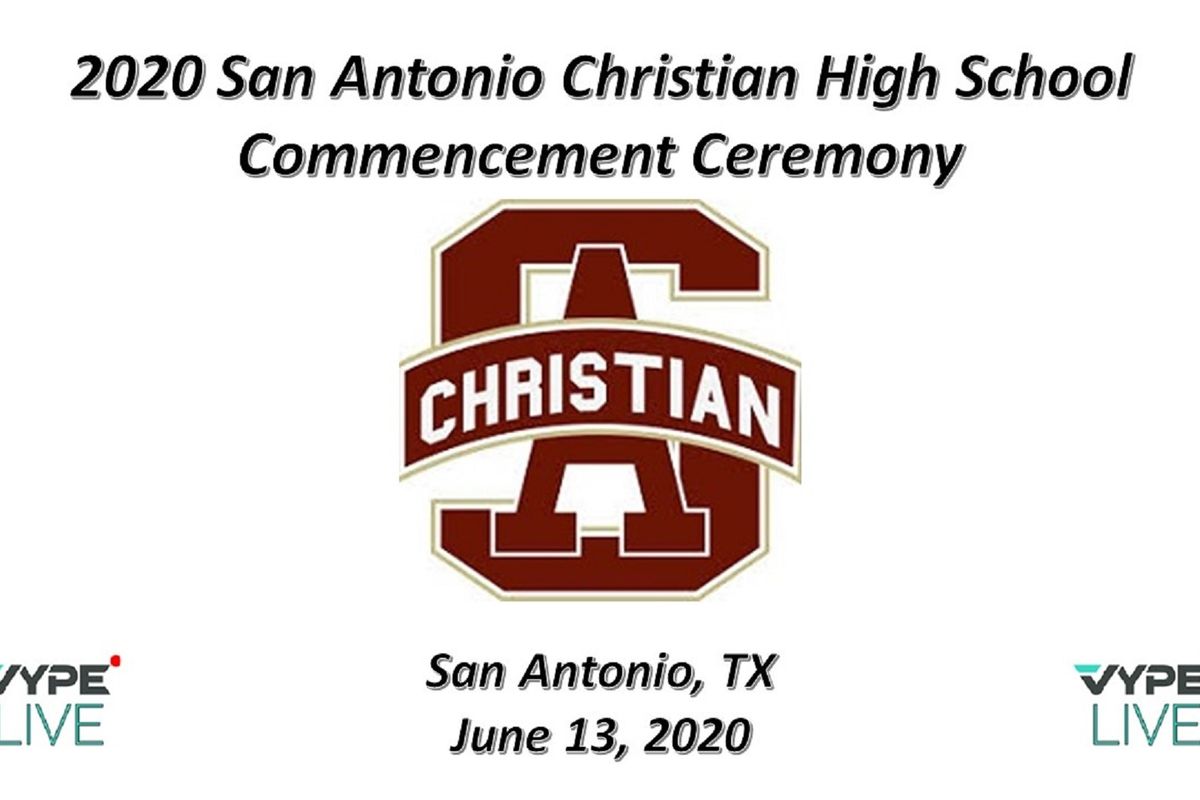 VIDEO: San Antonio Christian School Graduation Ceremony 2020