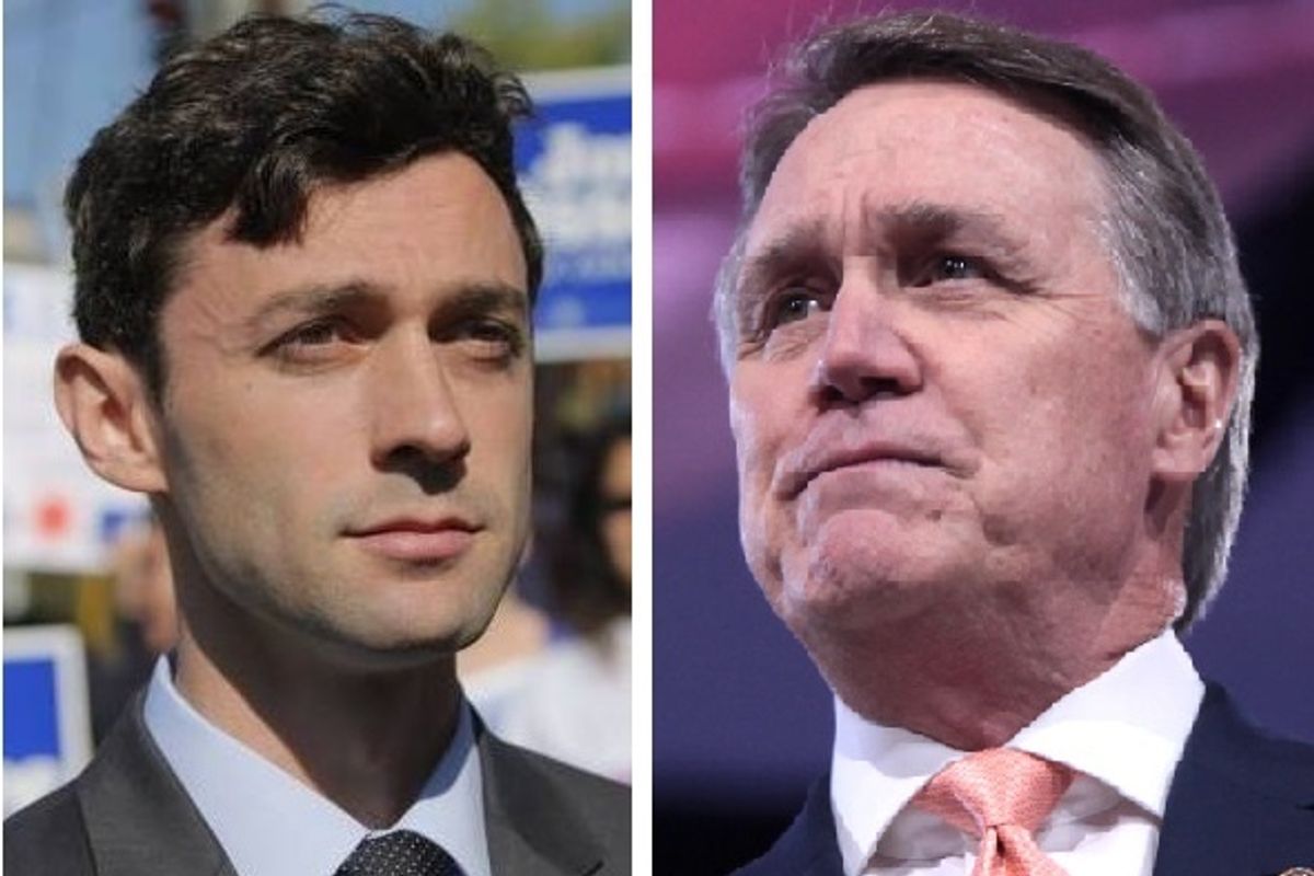 Heeeeyyyy Georgia, Sen. David Perdue Would Like To Remind You Jon Ossoff’s A Jew!