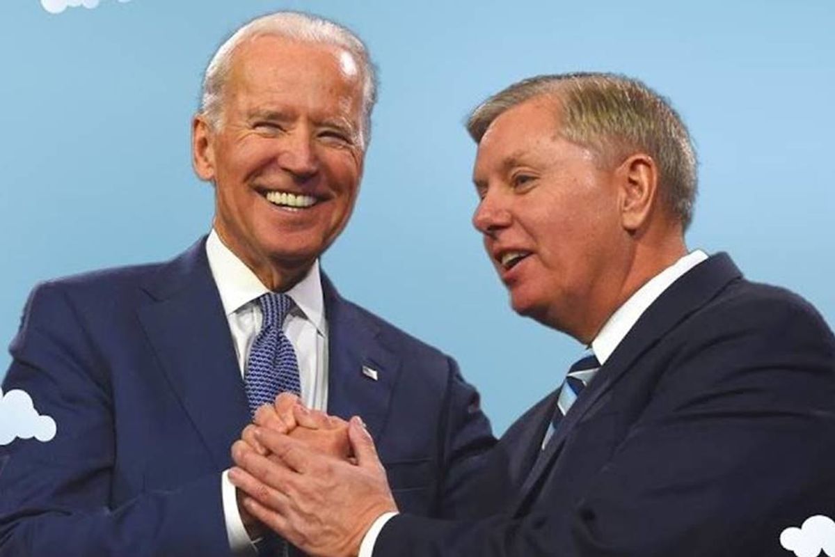 'Greatest campaign ad ever': Lindsey Graham praises Biden while calling Trump a 'bigot'