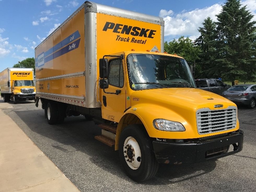 Penske Truck Rental International 4300 Morgan Box Truc Flickr