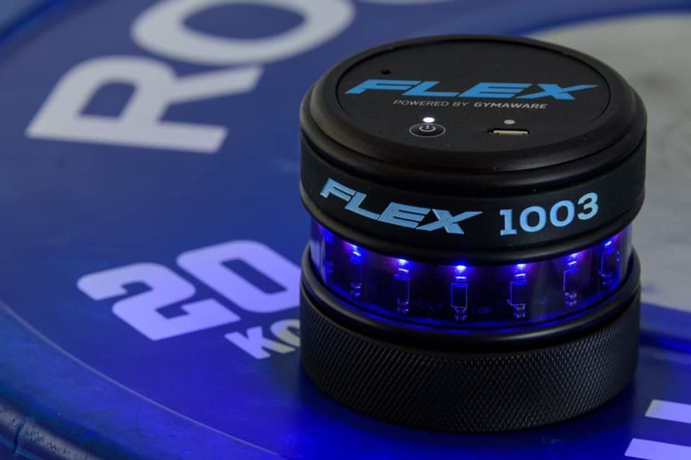 GymAware Flex weight lifting tracker