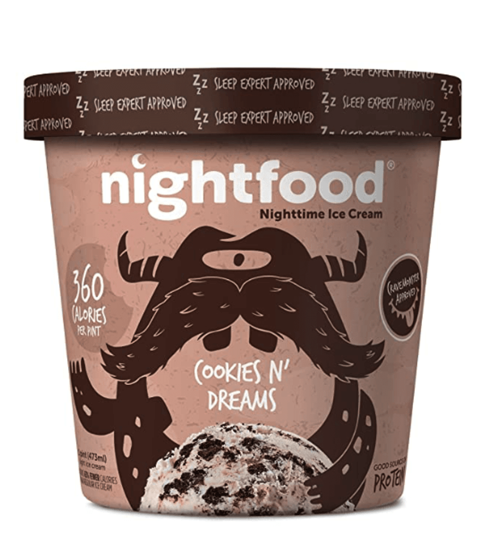 NightFood Ice Cream Dessert for Insomniacs Topdust