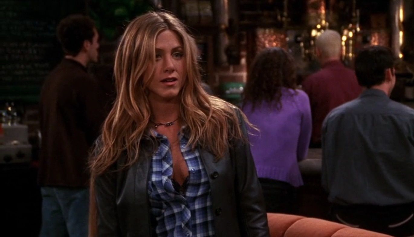 rachel green flannel shirt