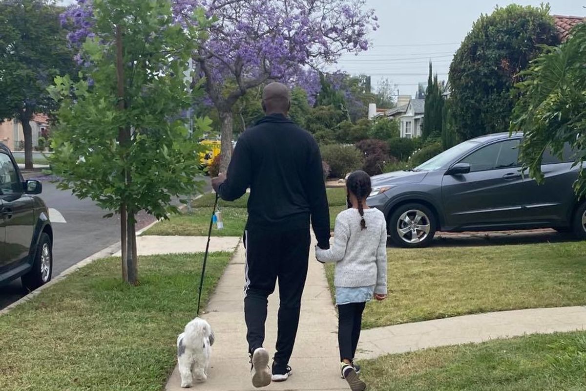 As a Black man, I would be scared to death to take walks without my girls and my dog