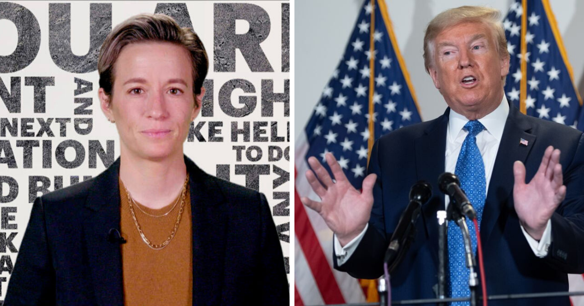 Megan Rapinoe Slams 'White Nationalist' Trump While Stating She's 'Not Totally Shutting The Door' On Running For Office